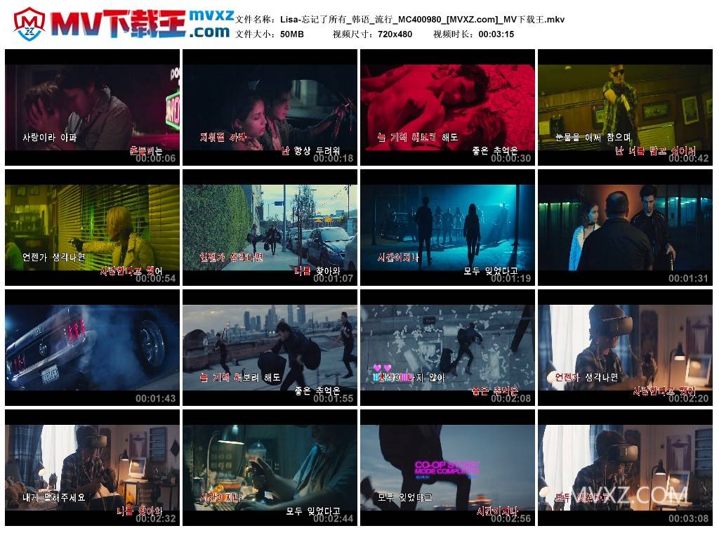 Lisa-忘记了所有_韩语_流行_MC400980